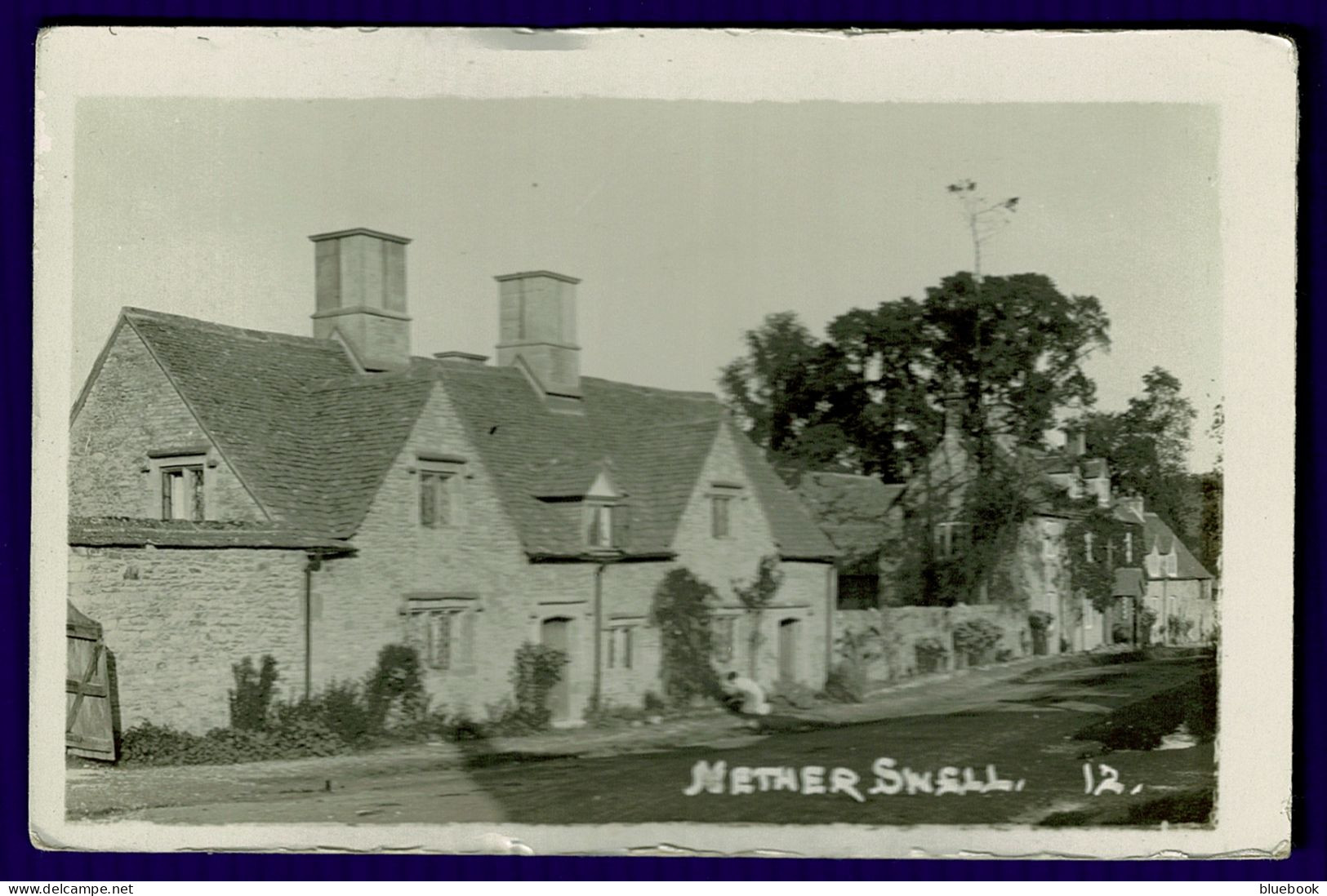 Ref 1638 - Percy Simms Early Photo Postcard - Nether Swell Stow-on-the-Wold Gloucestershire - Otros & Sin Clasificación