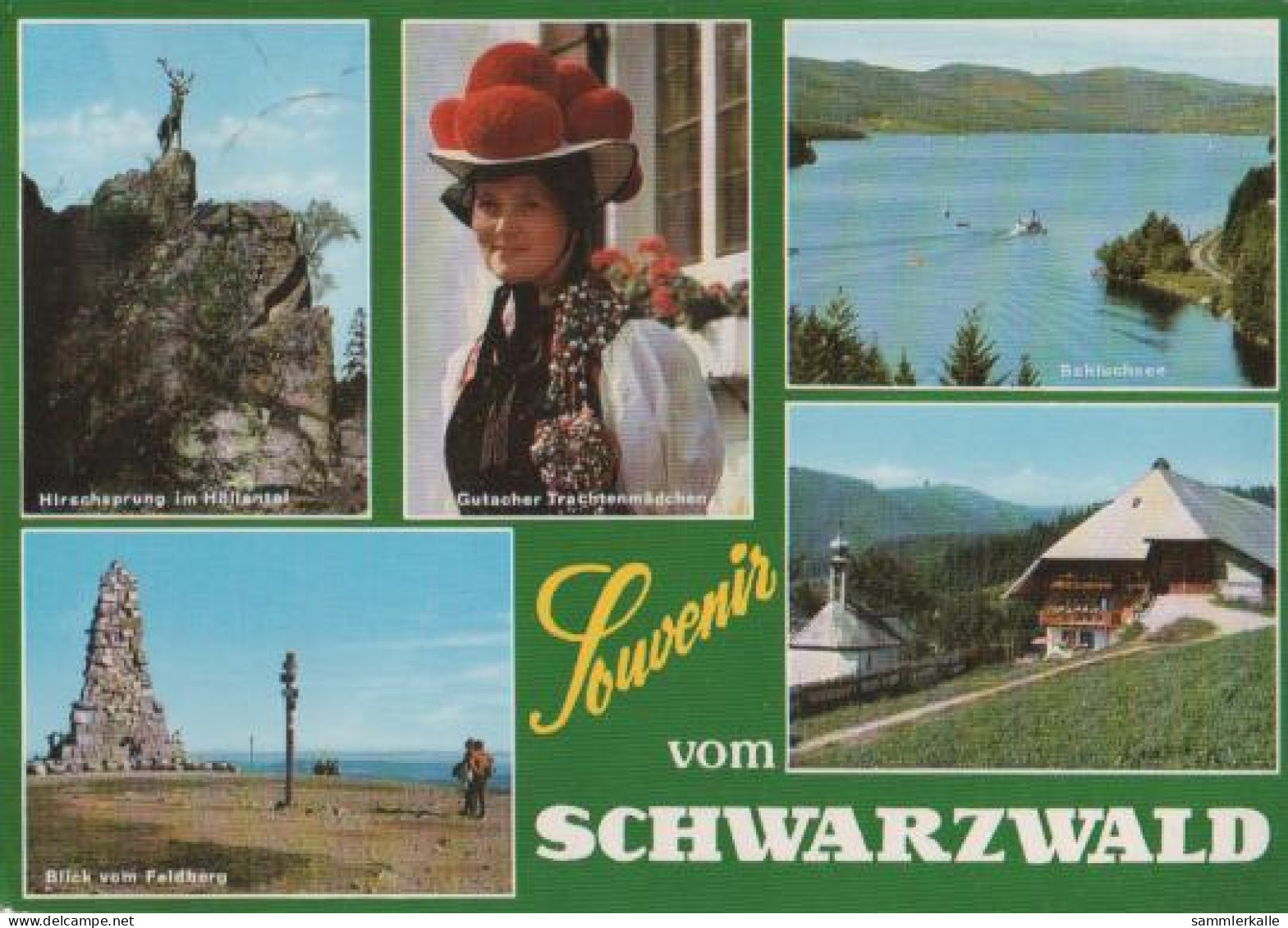 21614 - Schluchsee - Souvenir Vom Schwarzwald - 1984 - Schluchsee