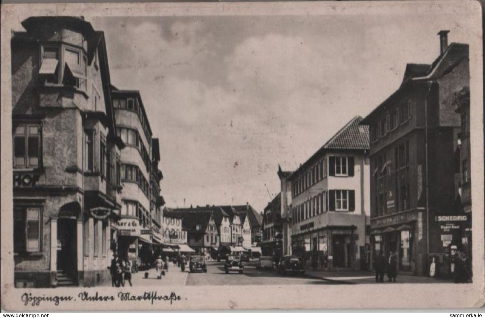 60764 - Göggingen - Untere Marktstrasse - Ca. 1955 - Aalen