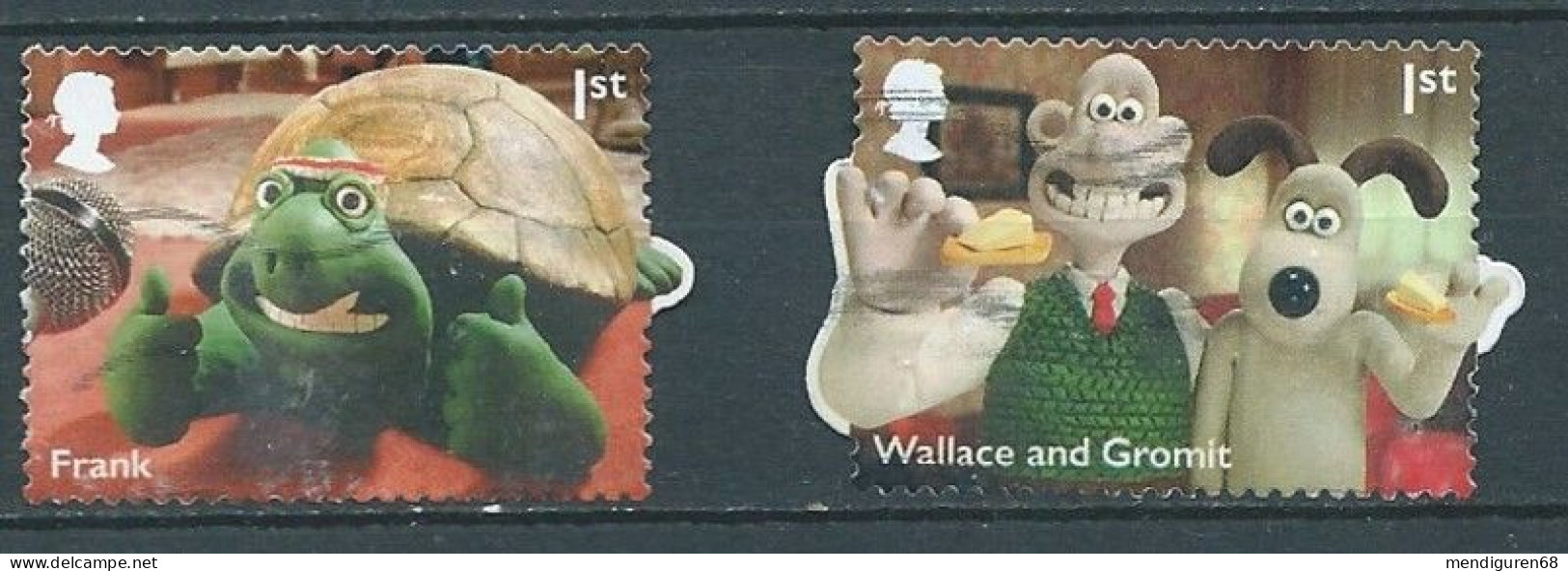 GROSSBRITANNIEN GRANDE BRETAGNE GB 2022 AARDMAN CLASSICS SET 2V USED SG 4725-6 MI 5058-9 YT 5449-50 SN 4286-7 - Used Stamps