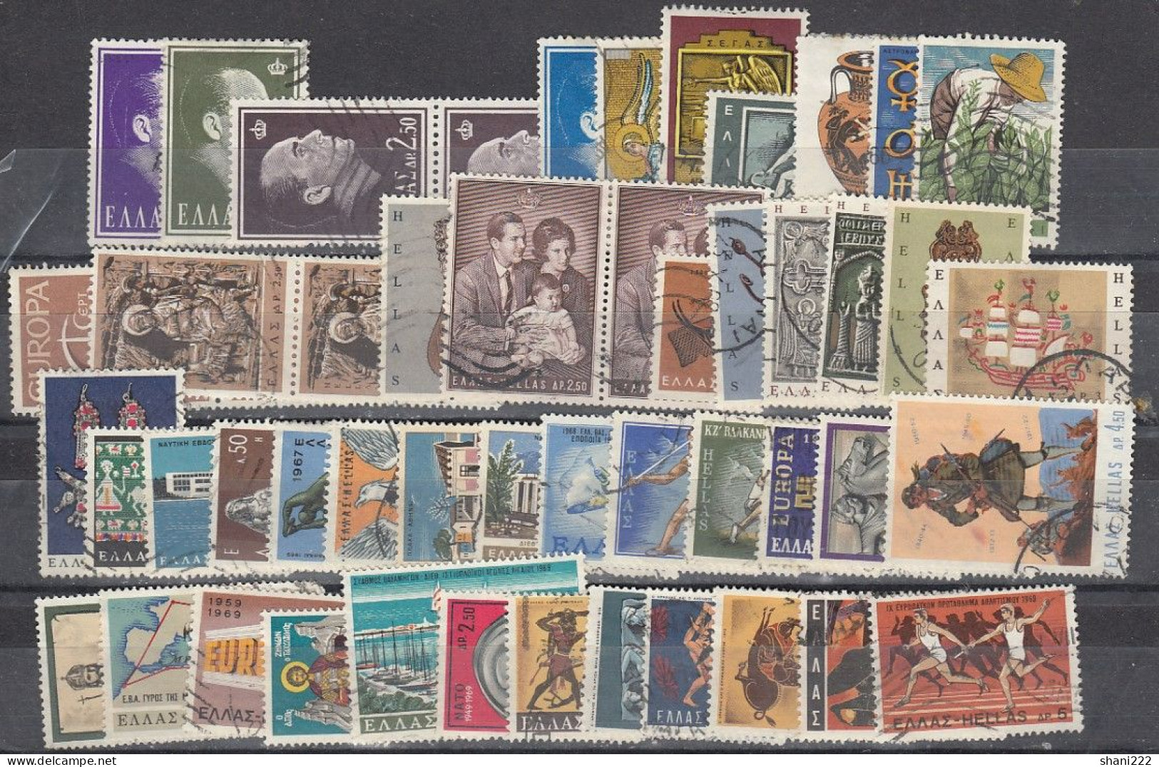 Greece 1960< Collection  (2-141) - Used Stamps