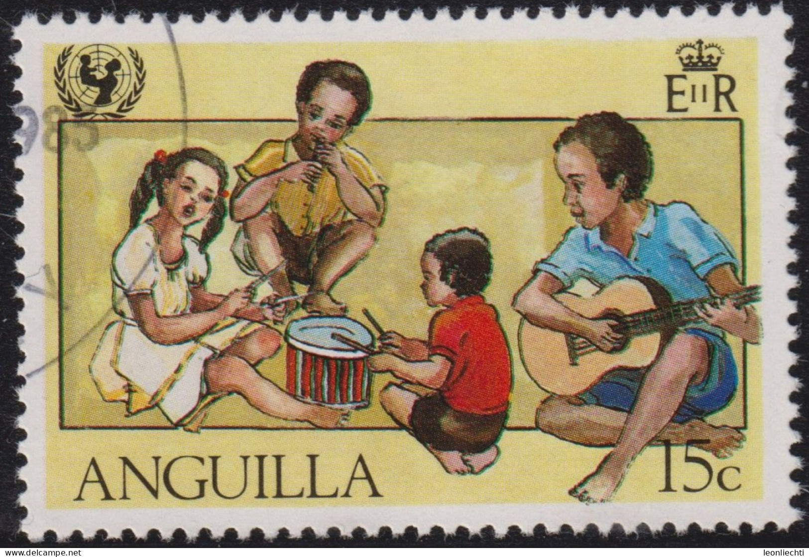 1981 Anguilla ° Mi:AI 448, Sn:AI 450, Yt:AI 414, Sg:AI 472, International Year Of The Child - UNICEF, 35th Anniversary - Anguilla (1968-...)