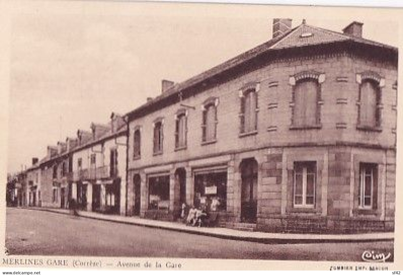 MERLINES  GARE                Avenue De La Gare   Quincaillerie - Eygurande