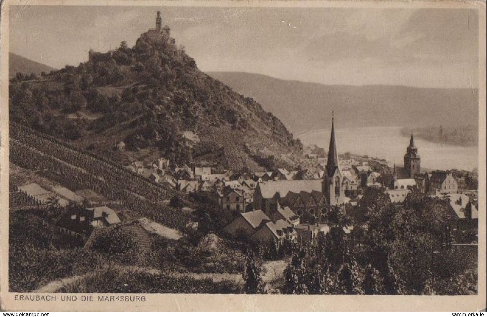 32084 - Braubach - Mit Marksburg - Ca. 1950 - Braubach