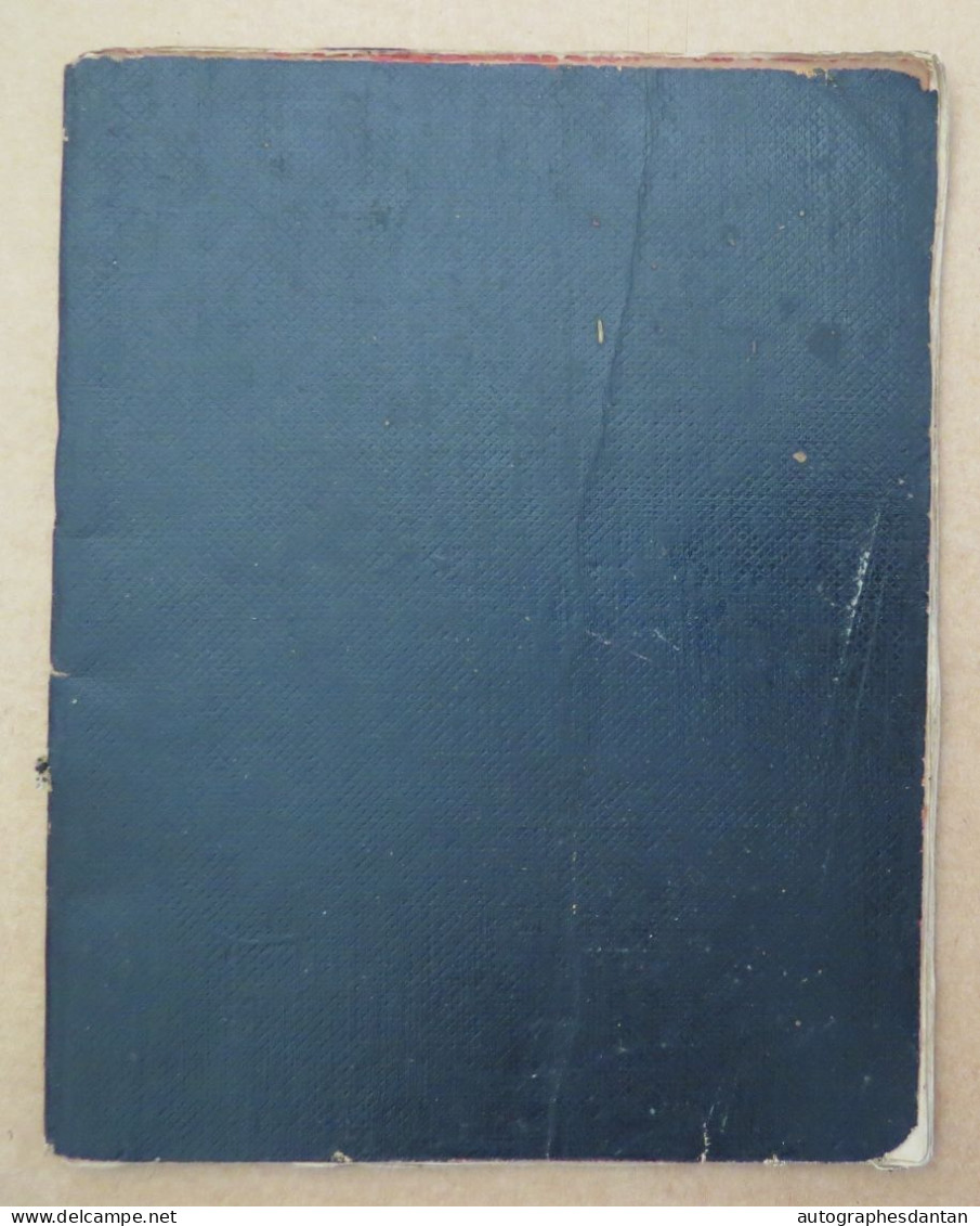 ● LUSIGNAN Vieux Cahier Manuscrit De RHETORIQUE D'un élève 47 Pages écrites Cf Photos - Belle écriture - Vienne 86 - Manuscripts
