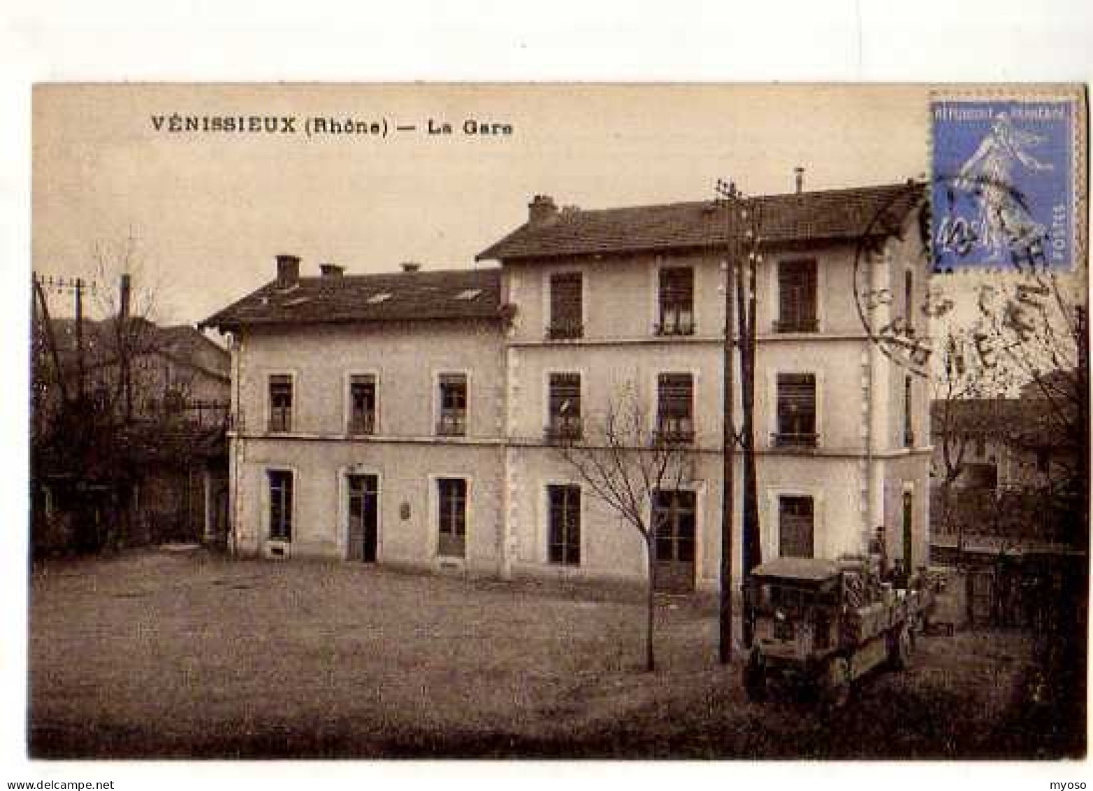 68 VENISSIEUX La Gare, Camion - Vénissieux