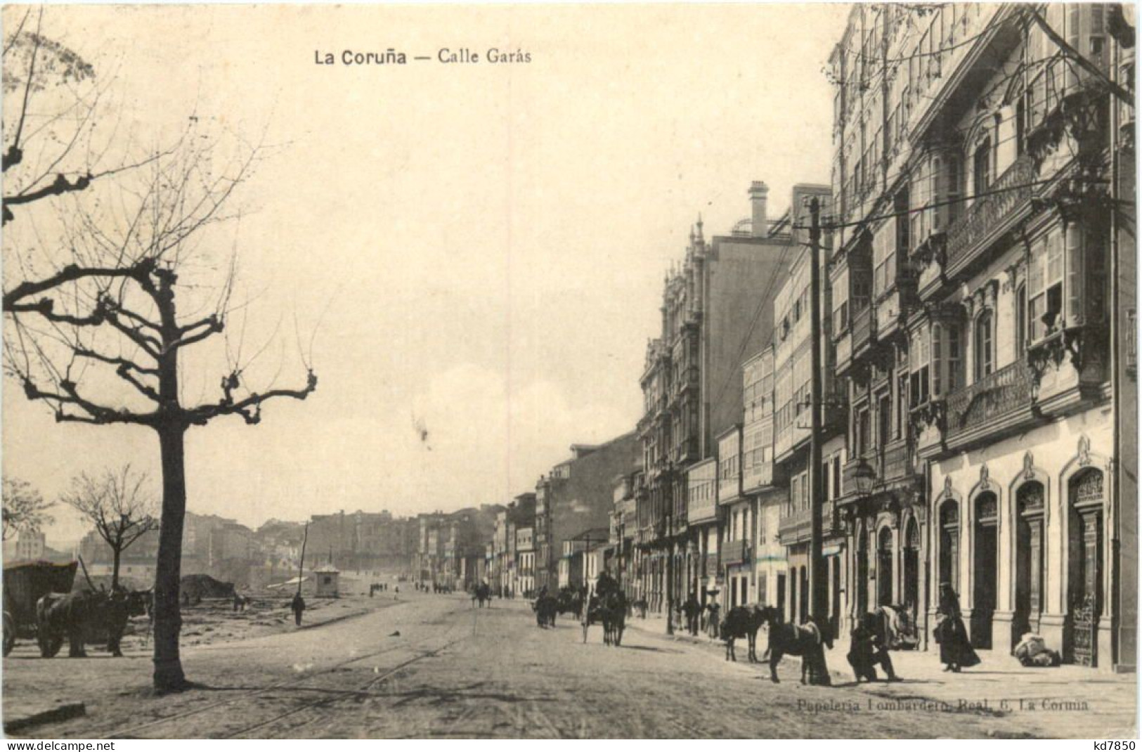 La Coruna - Calle Garas - La Coruña