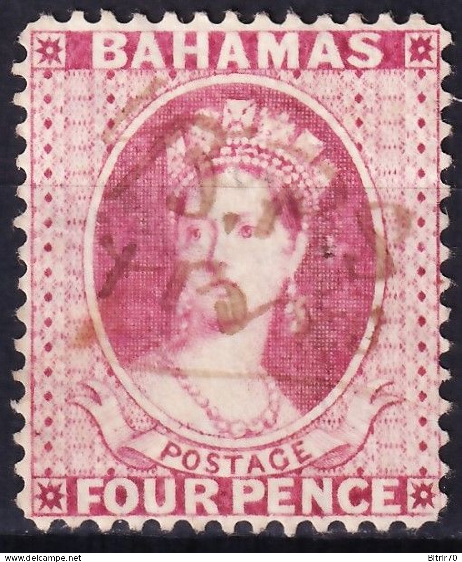 Bahamas, 1875  Y&T. 10 - 1859-1963 Kronenkolonie
