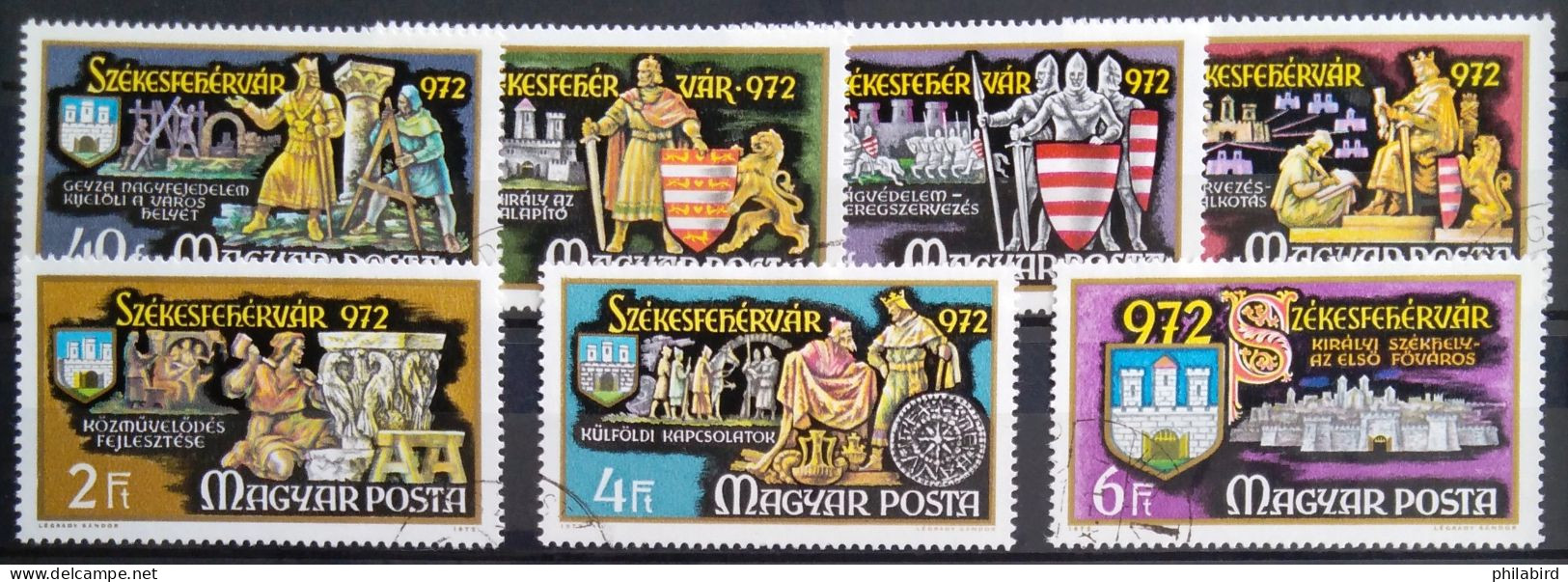 HONGRIE                       N° 2248/2254                       OBLITERE - Used Stamps