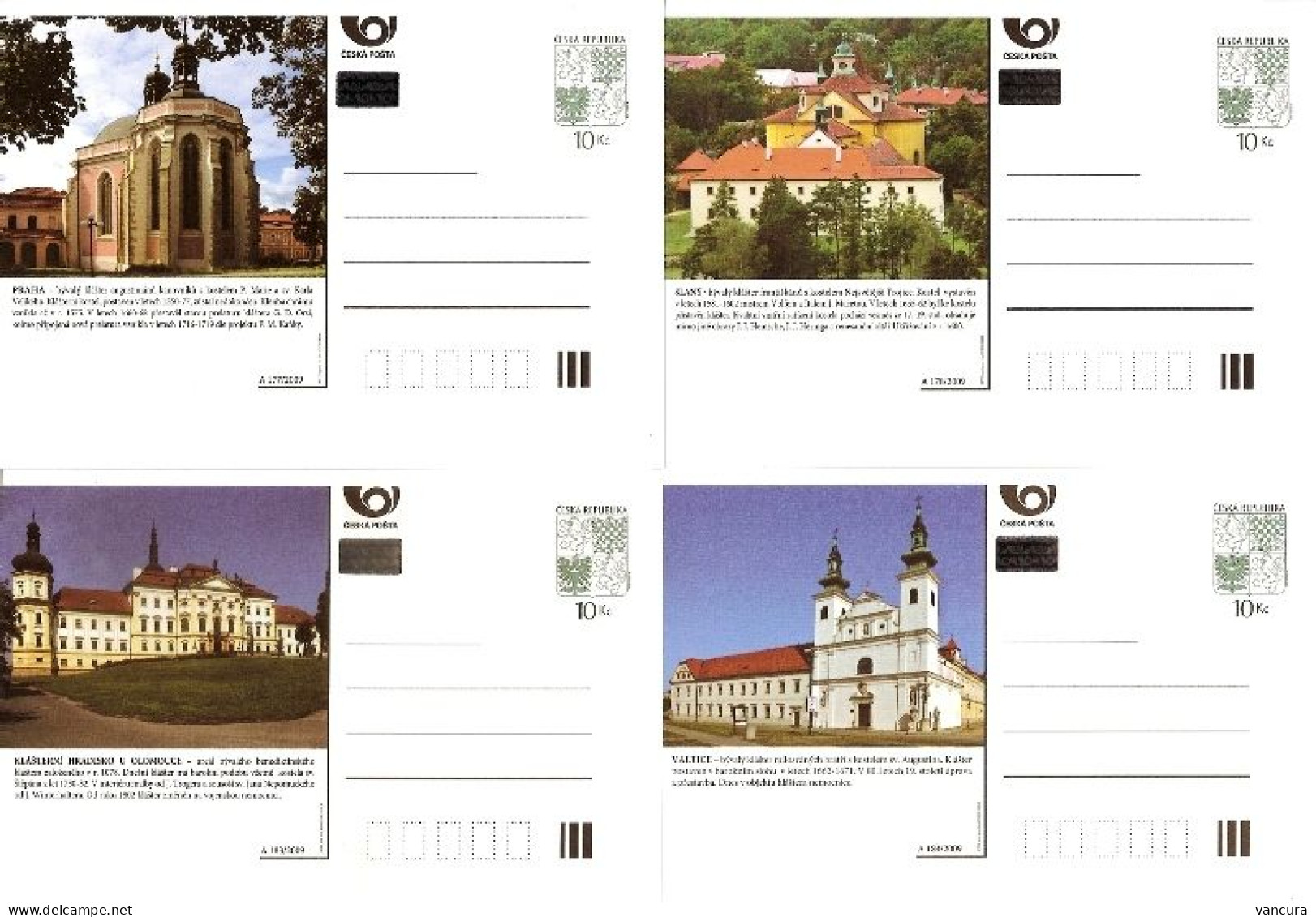 CDV 123 A Czech Republic Architecture 2009 - Iglesias Y Catedrales