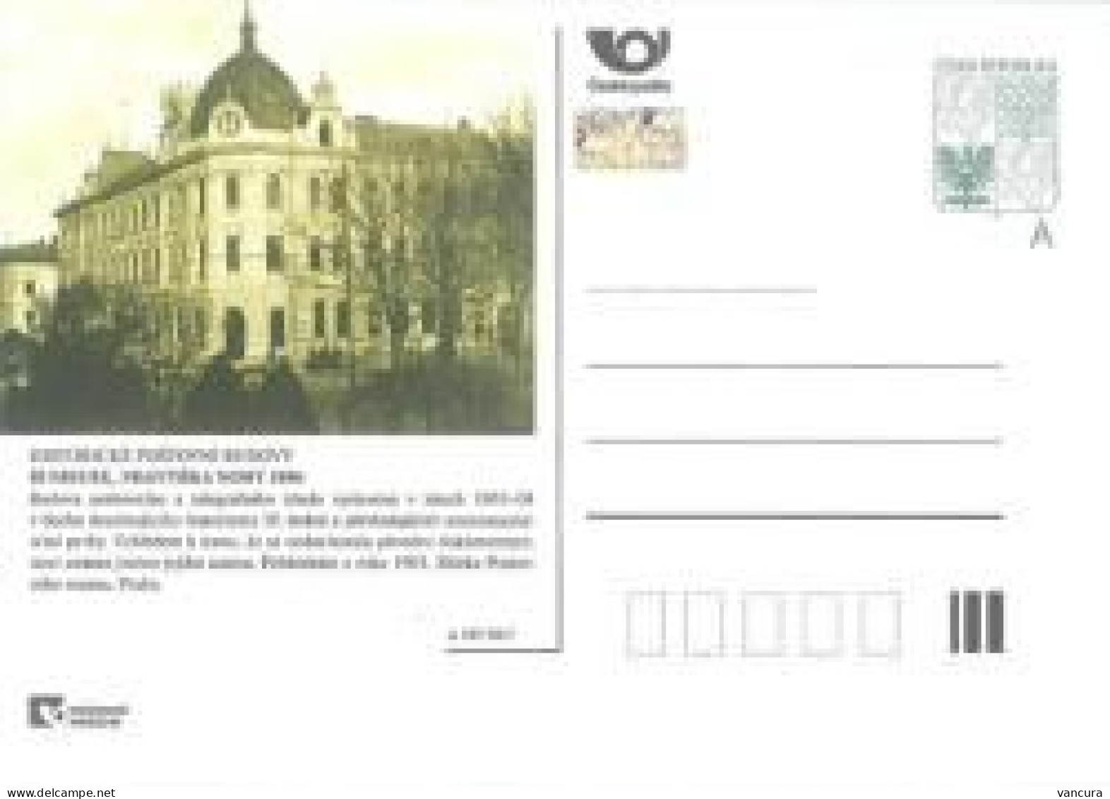 CDV 176 A Czech Republic Architecture 2017 old post office buildings