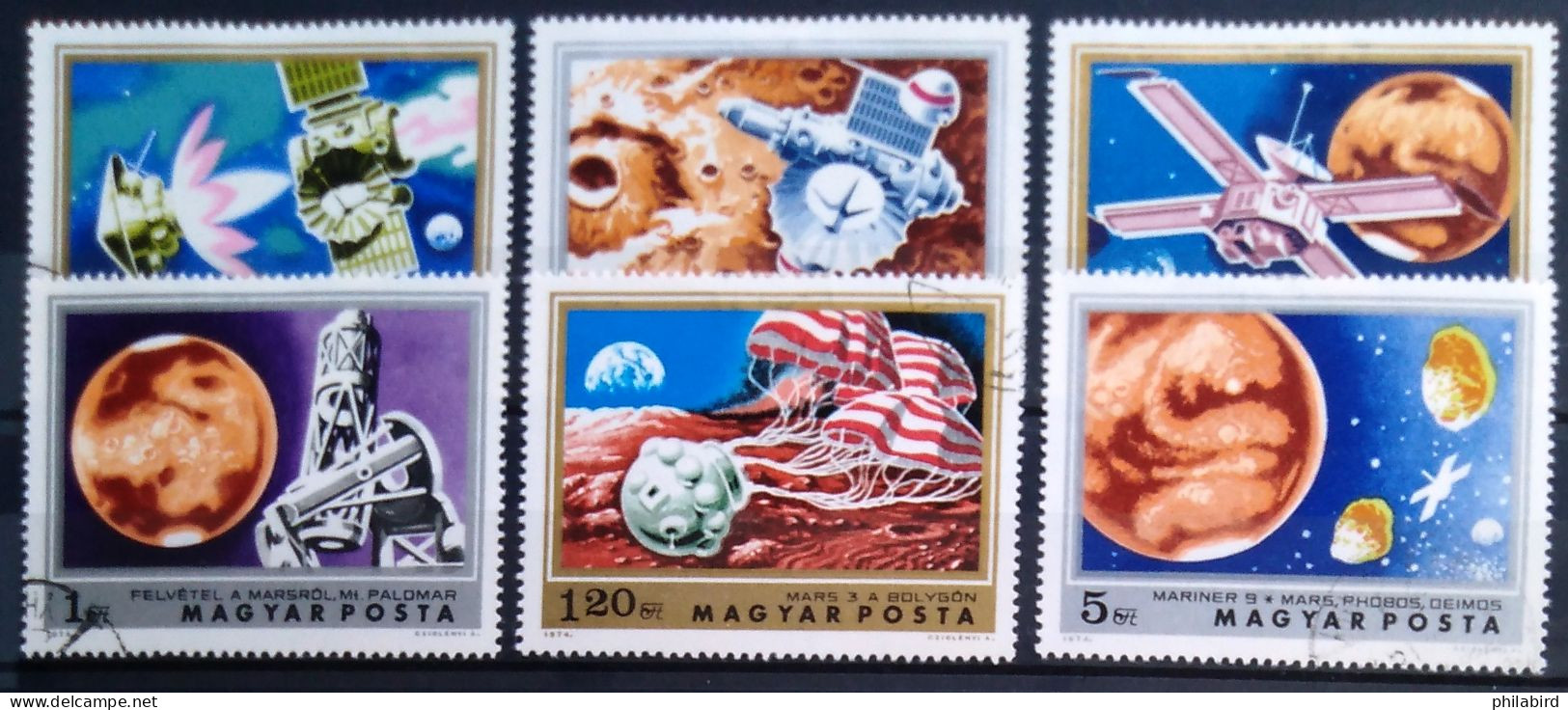 HONGRIE                       N° 2357/2362                                 OBLITERE - Used Stamps