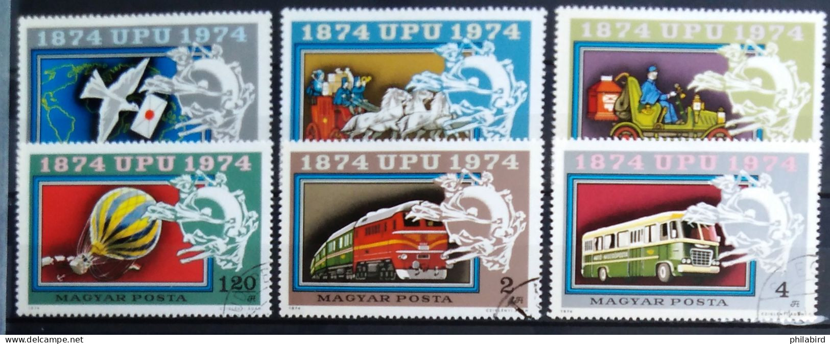 HONGRIE                       N° 2365/2370                                 OBLITERE - Used Stamps