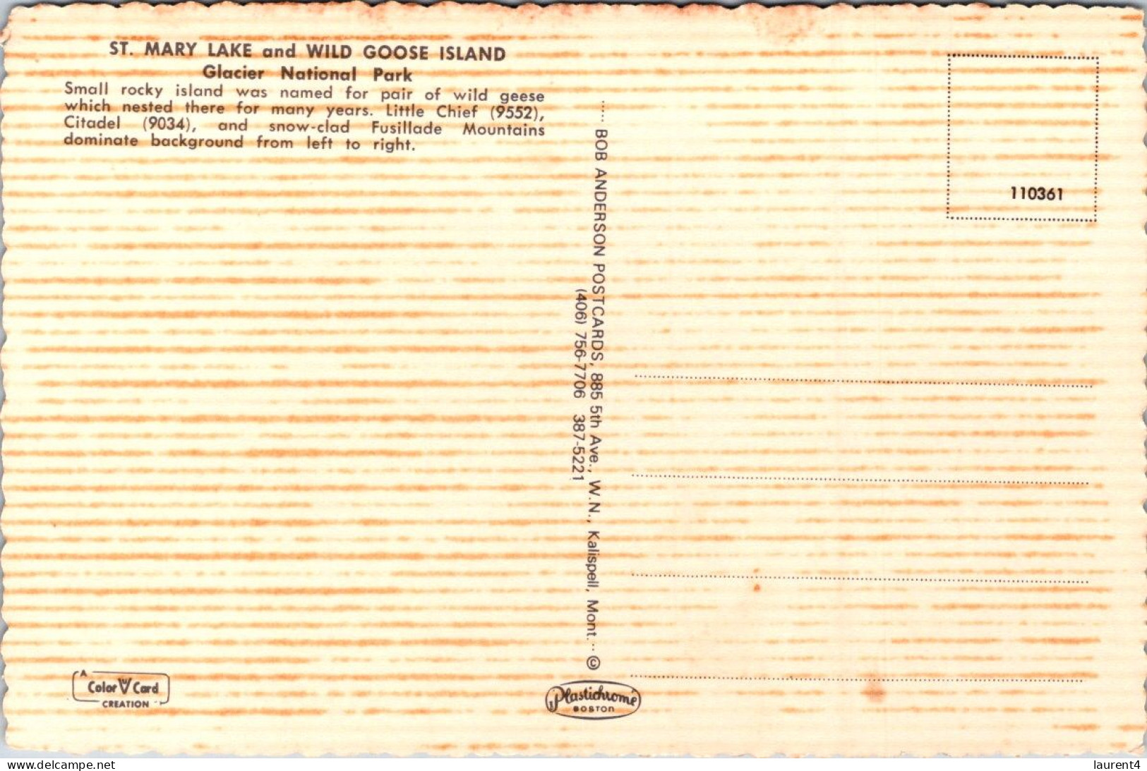 20-3-2024 (3 Y 33) USA - St Mary Lake & Glacier - Autres & Non Classés