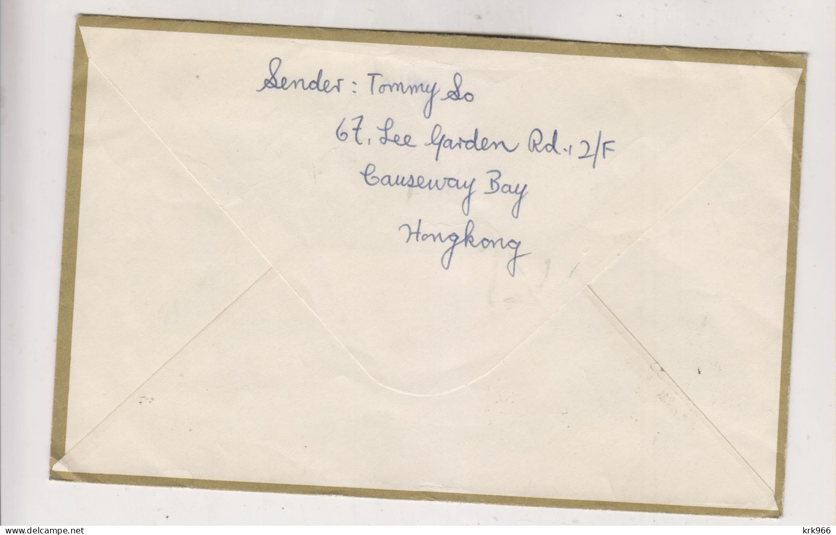 HONG KONG 1963 Nice Airmail Cover To Austria - Briefe U. Dokumente