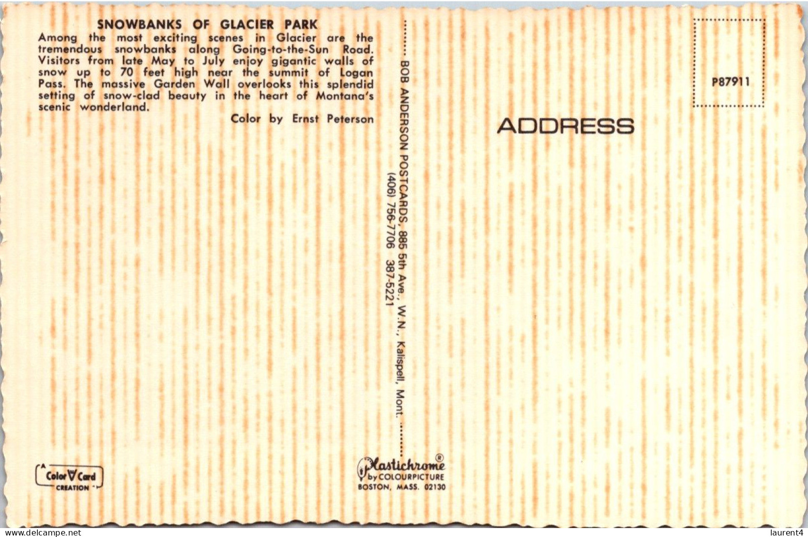 20-3-2024 (3 Y 33) USA -  Glacier Park - Autres & Non Classés