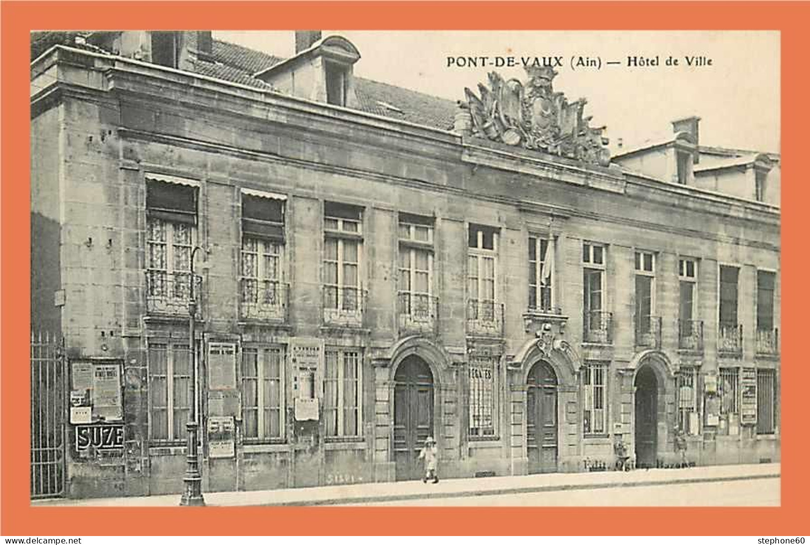 A210 / 031 01 - PONT DE VAUX - Hotel De Ville - Pont-de-Vaux