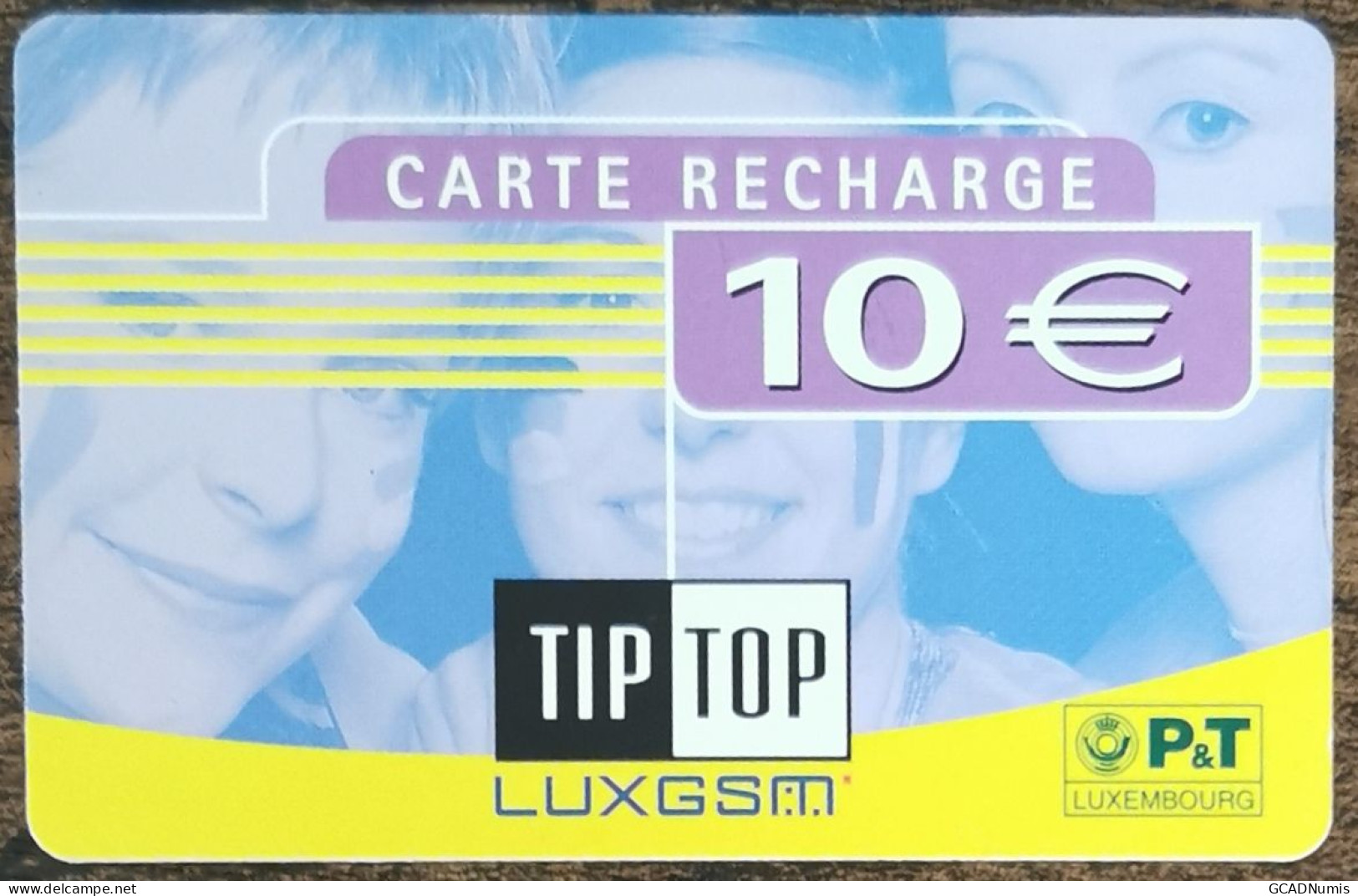 Carte De Recharge - 3 Woman Tiptop 10€ - Mobil Luxembourg  ~36 - Luxemburg