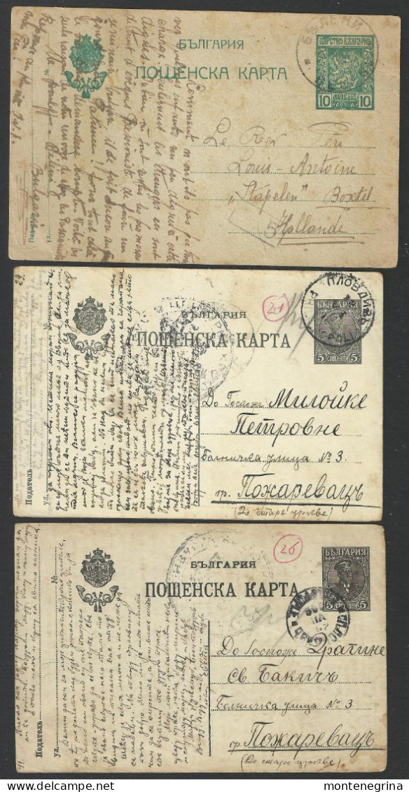 Bulgaria - Ww1 - Set Of 9 Postal Cards   (see Sales Conditions)10079 - Briefe U. Dokumente