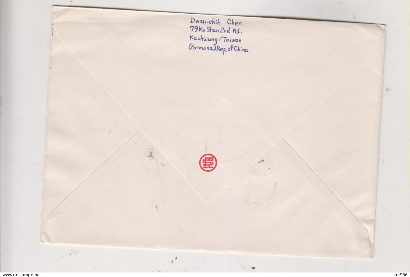 TAIWAN ,  Airmail    Cover To Austria - Brieven En Documenten