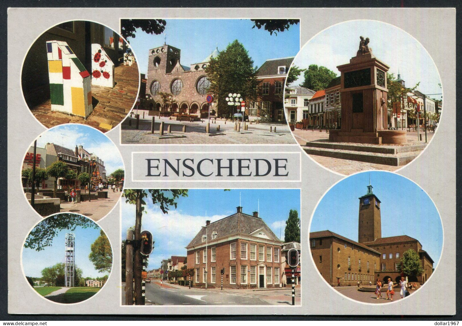 Enschede - Zeven Luik , Not USED   - 2 Scans For Condition.(Originalscan !!) - Enschede
