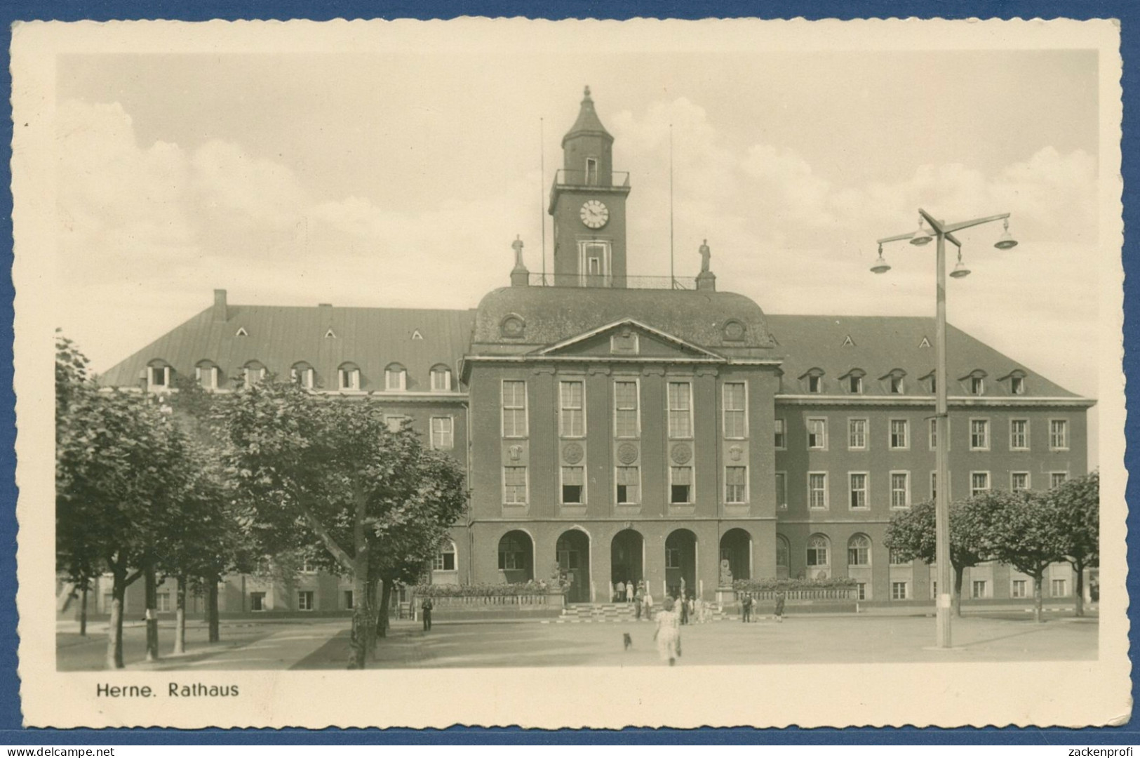 Herne In Westfalen Rathaus Foto, Ungebraucht (AK3116) - Herne