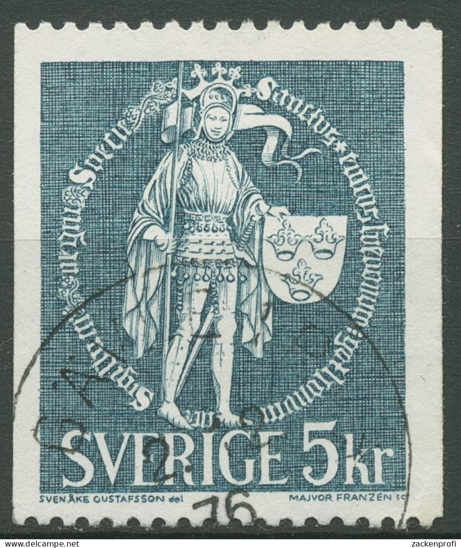 Schweden 1970 Erik Der Heilige Reichssiegel 671 X Gestempelt - Usati