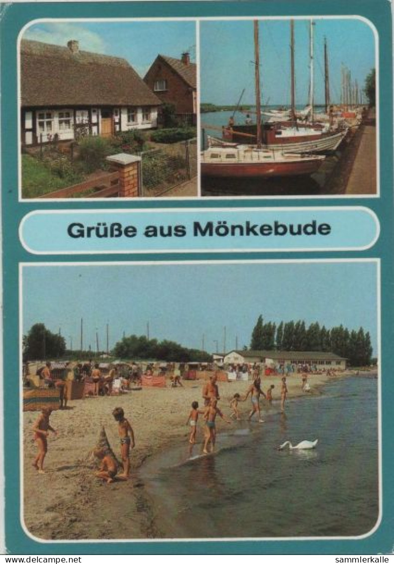 89664 - Mönkebude - U.a. Altes Fachwerkhaus - 1988 - Greifswald