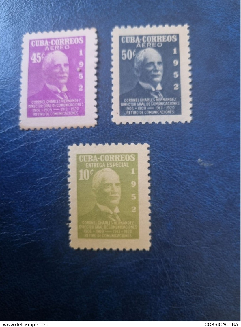 CUBA  NEUF  1952   RETIRO  DE  COMUNICACIONES  //  PARFAIT  ETAT  //  1er  CHOIX  // - Ungebraucht