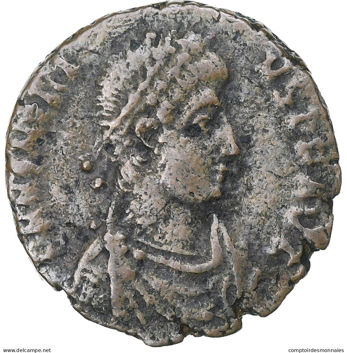 Arcadius, Follis, 395-401, Antioche, Bronze, TB+, RIC:70 - La Fin De L'Empire (363-476)