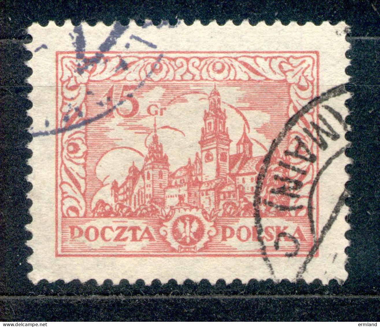 Polska Polen 1925, Michel-Nr. 238 II O - Gebraucht