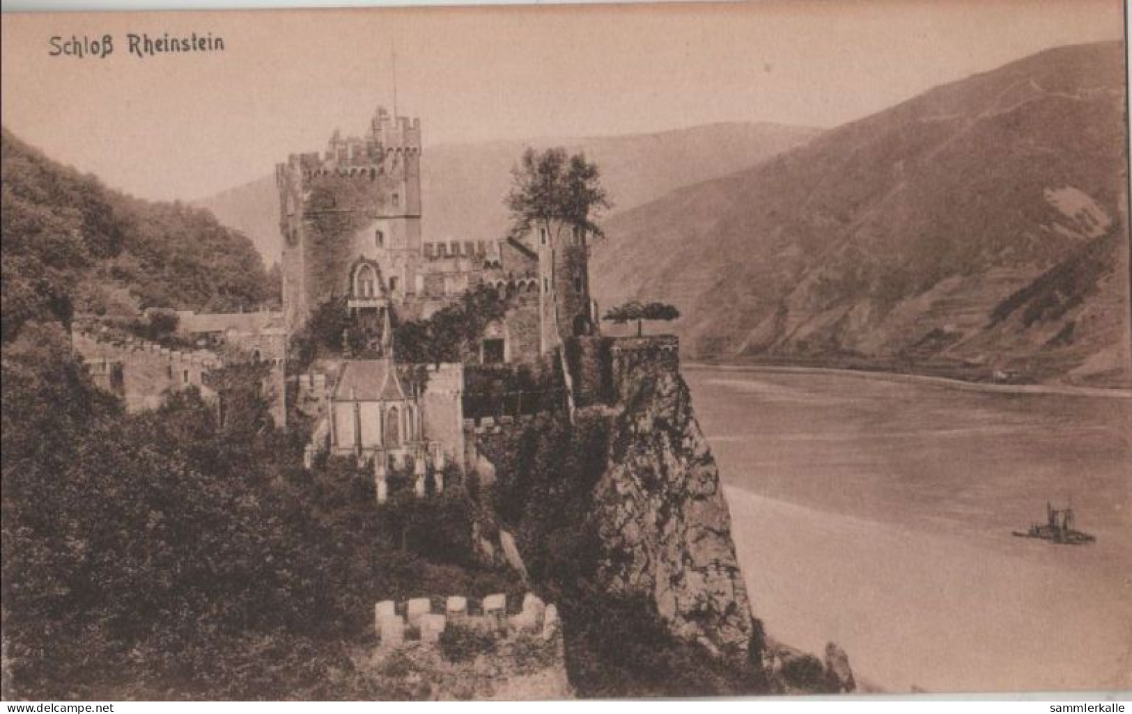 58219 - Trechtingshausen, Burg Rheinstein - Ca. 1935 - Ingelheim