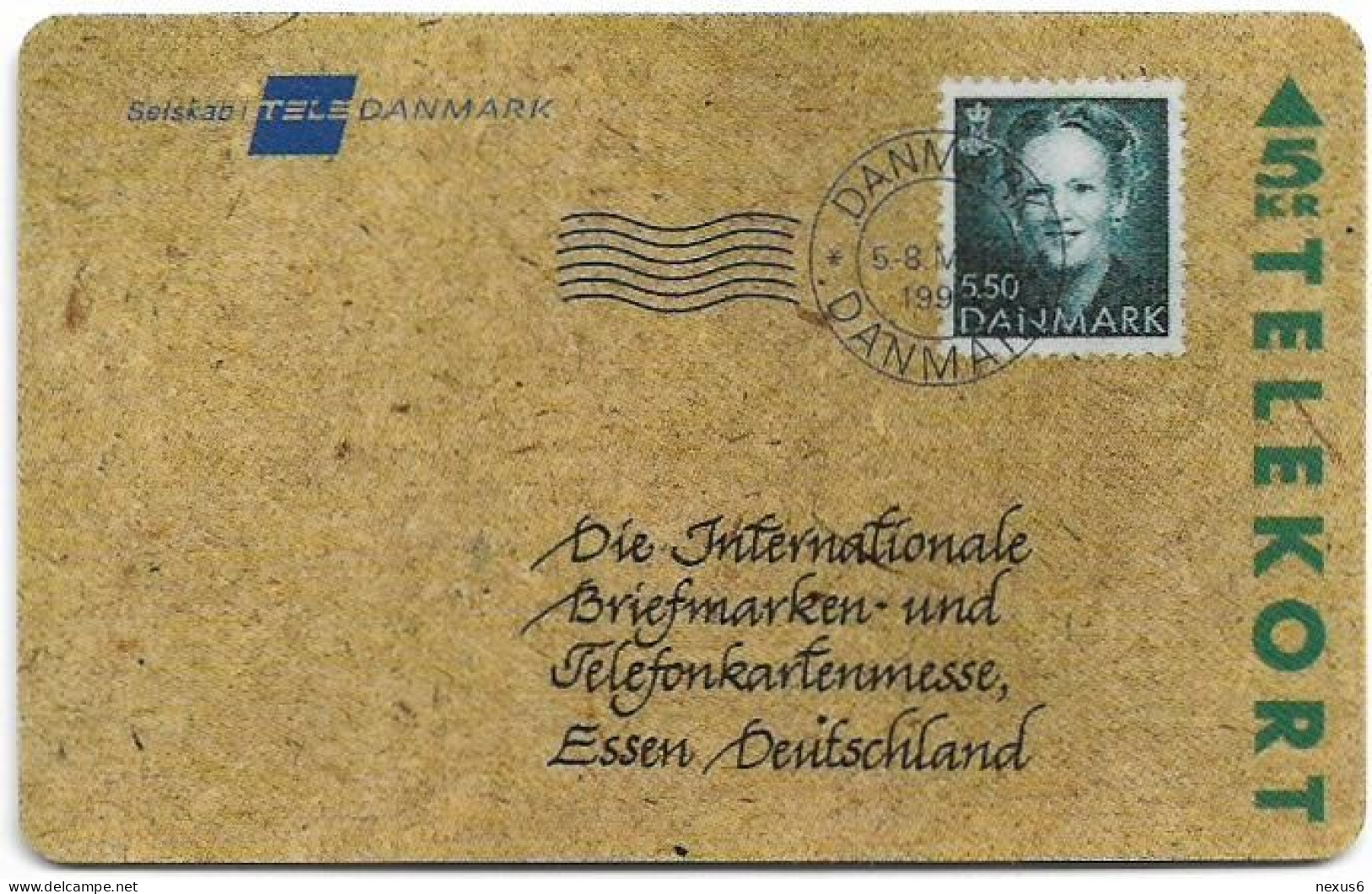 Denmark - Fyns - Essen '94 Phonecard Exhibition - TDFP025 - 05.1994, 2.000ex, 5kr, Used - Danemark