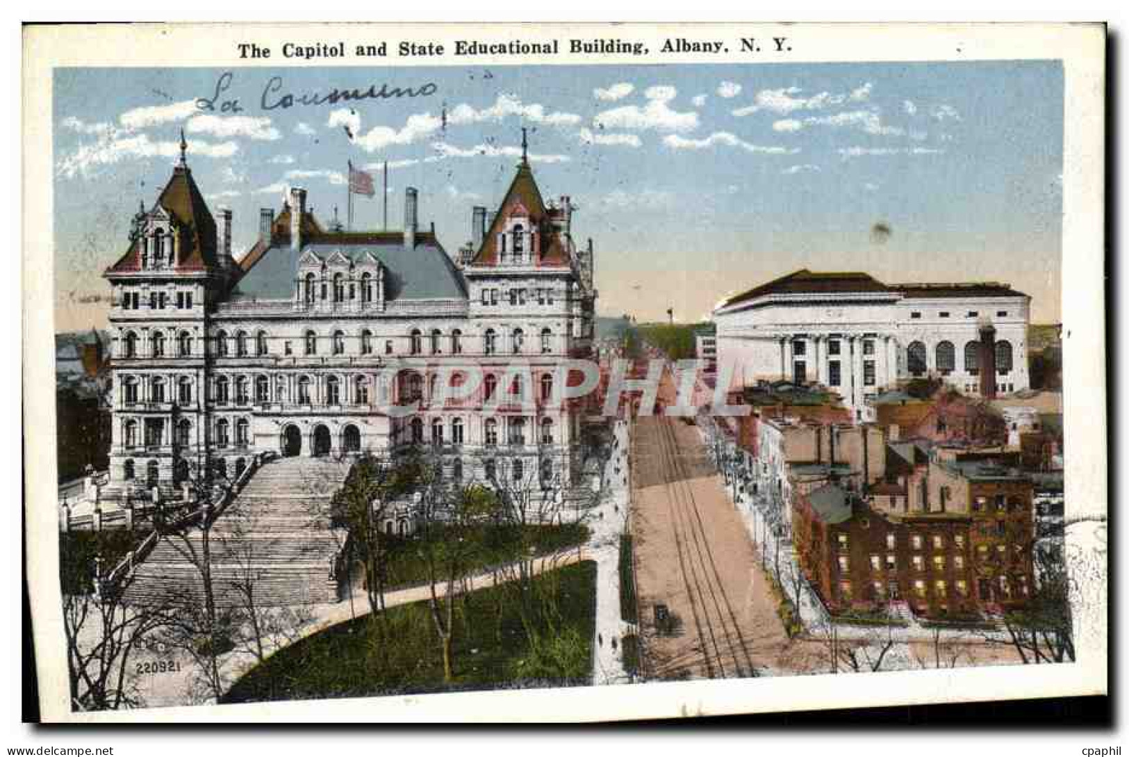 CPA The Capitol And State Educational Building Albany - Albany