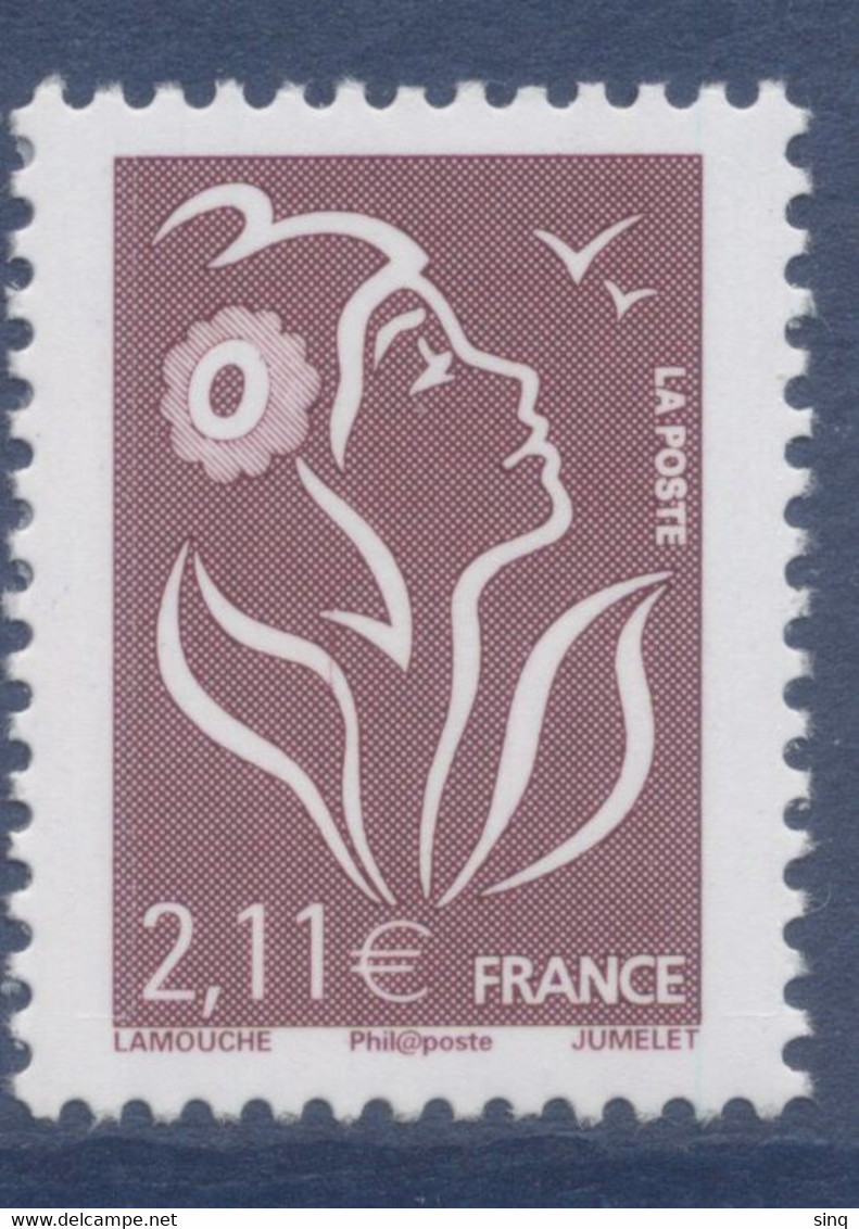 N° 3972 Marianne De Lamouche Valeur Faciale 2,11 € - 2004-2008 Maríanne De Lamouche