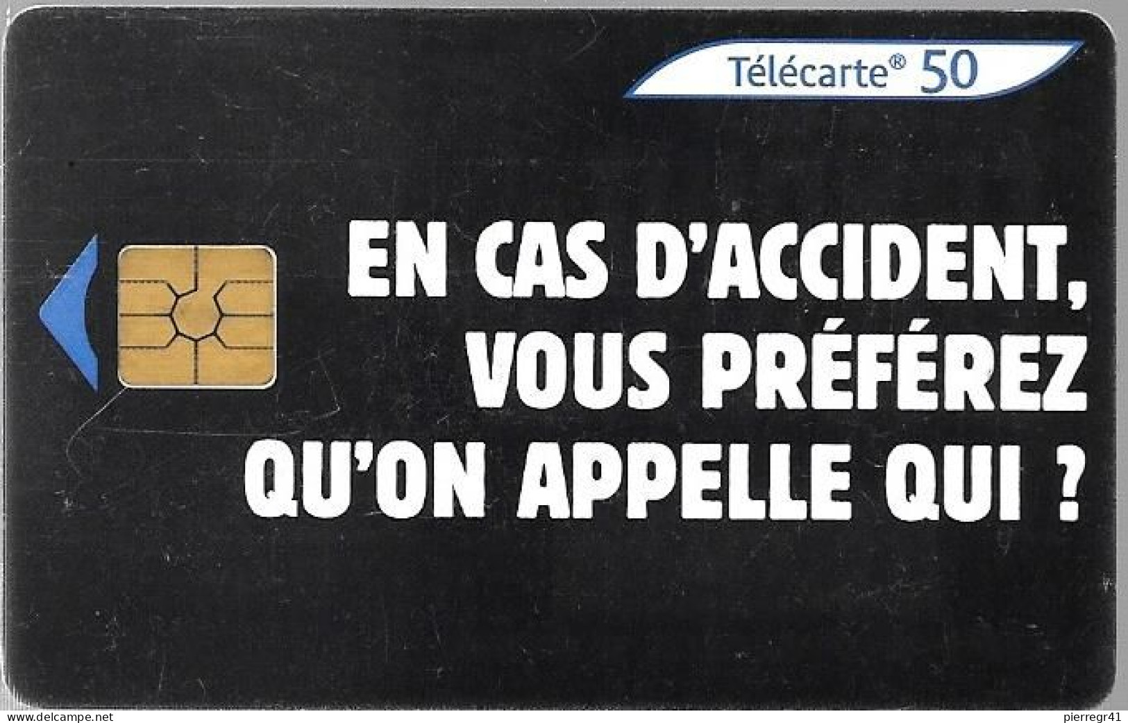 CARTE-PUBLIC-50U-F1076-GEM2-07/2000-ACCIDENT-UTILISE-TBE - 2000