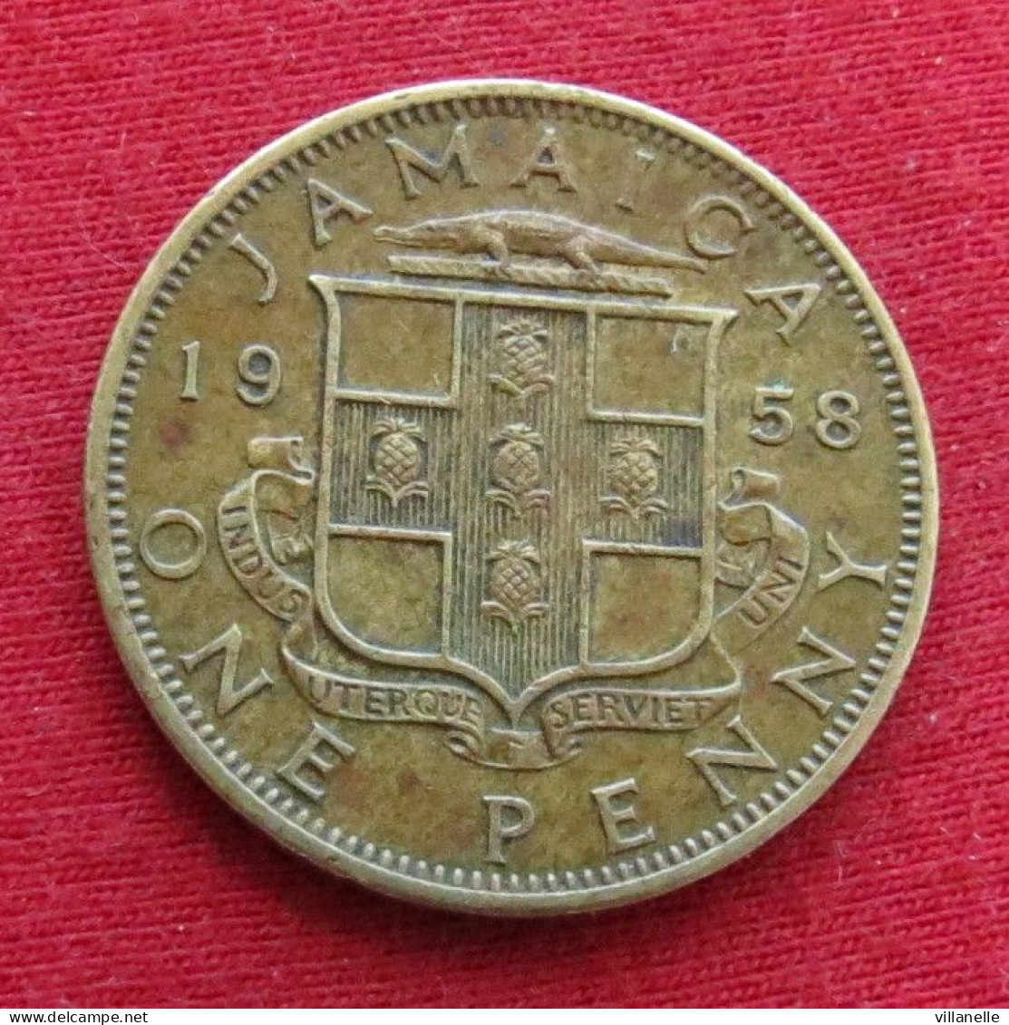 Jamaica 1 Penny 1958  Jamaique Jamaika #2 W ºº - Jamaica