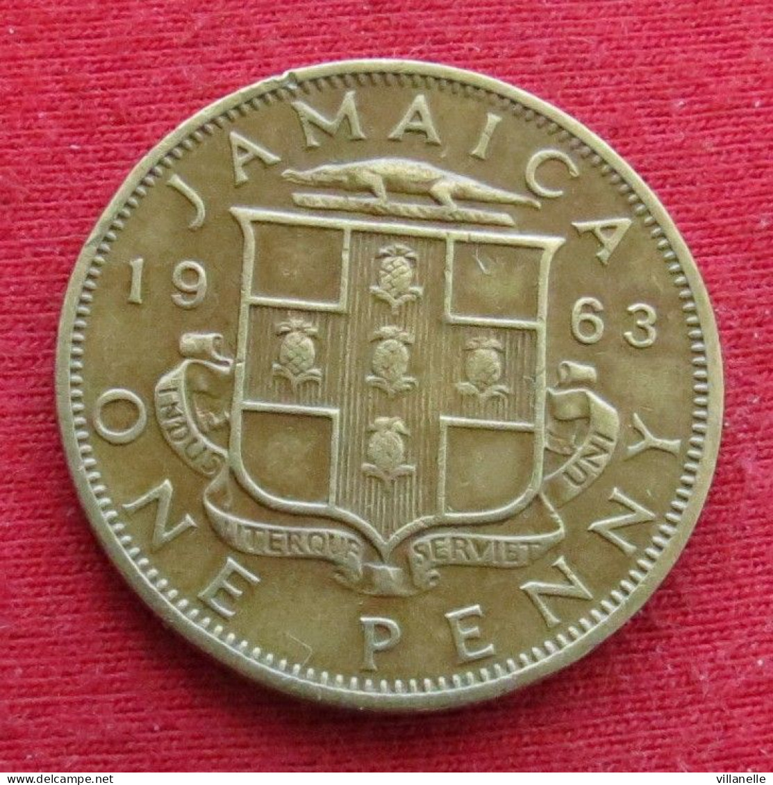 Jamaica 1 Penny 1963  Jamaique Jamaika #2 W ºº - Jamaique