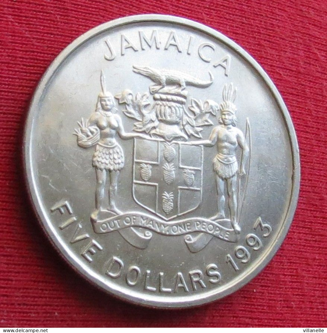 Jamaica 5 $ 1993 Manley Jamaique Jamaika  W ºº - Jamaique