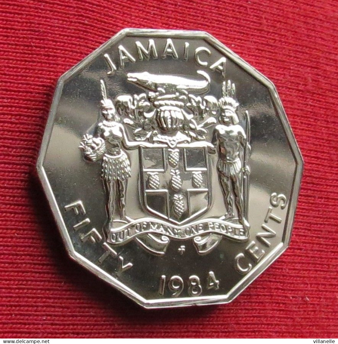 Jamaica 50 Cents 1984 Km 70Jamaique Jamaika  UNC ºº - Jamaica