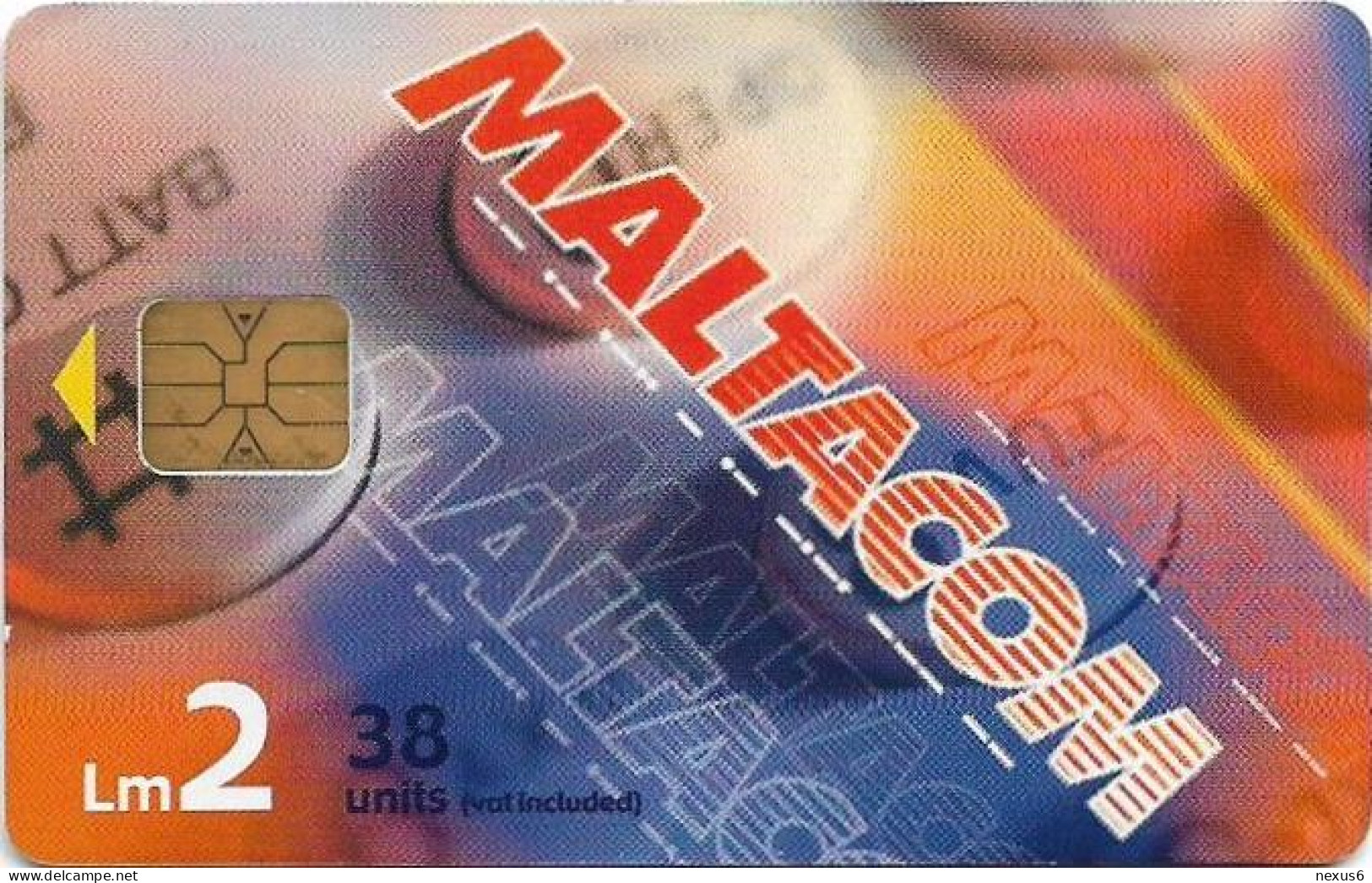 Malta - Maltacom - Maltacom #1, 10.2000, 38Units, 50.000ex, Used - Malta