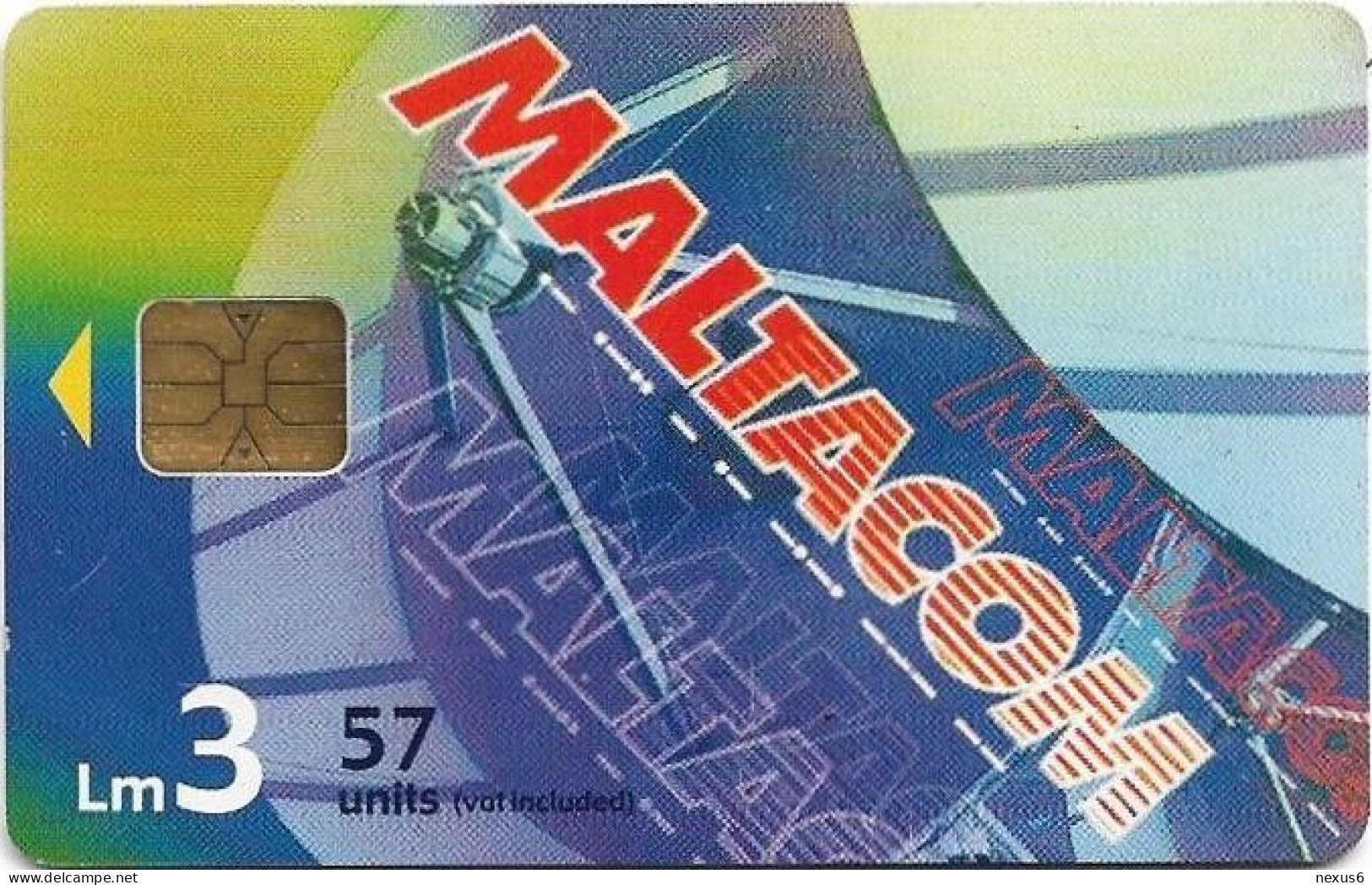 Malta - Maltacom - Maltacom #2, 10.2000, 57Units, 50.000ex, Used - Malta