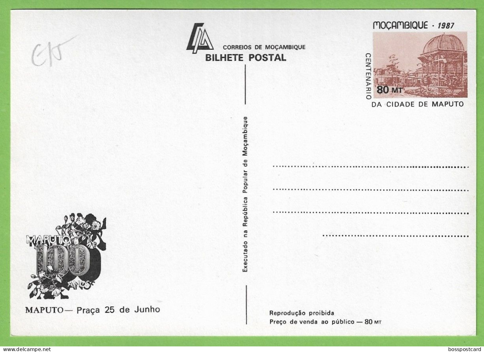 História Postal - Filatelia - Stationery - Stamps - Timbres - Ilustrador - Ilustração - Portugal - Moçambique - Mozambico