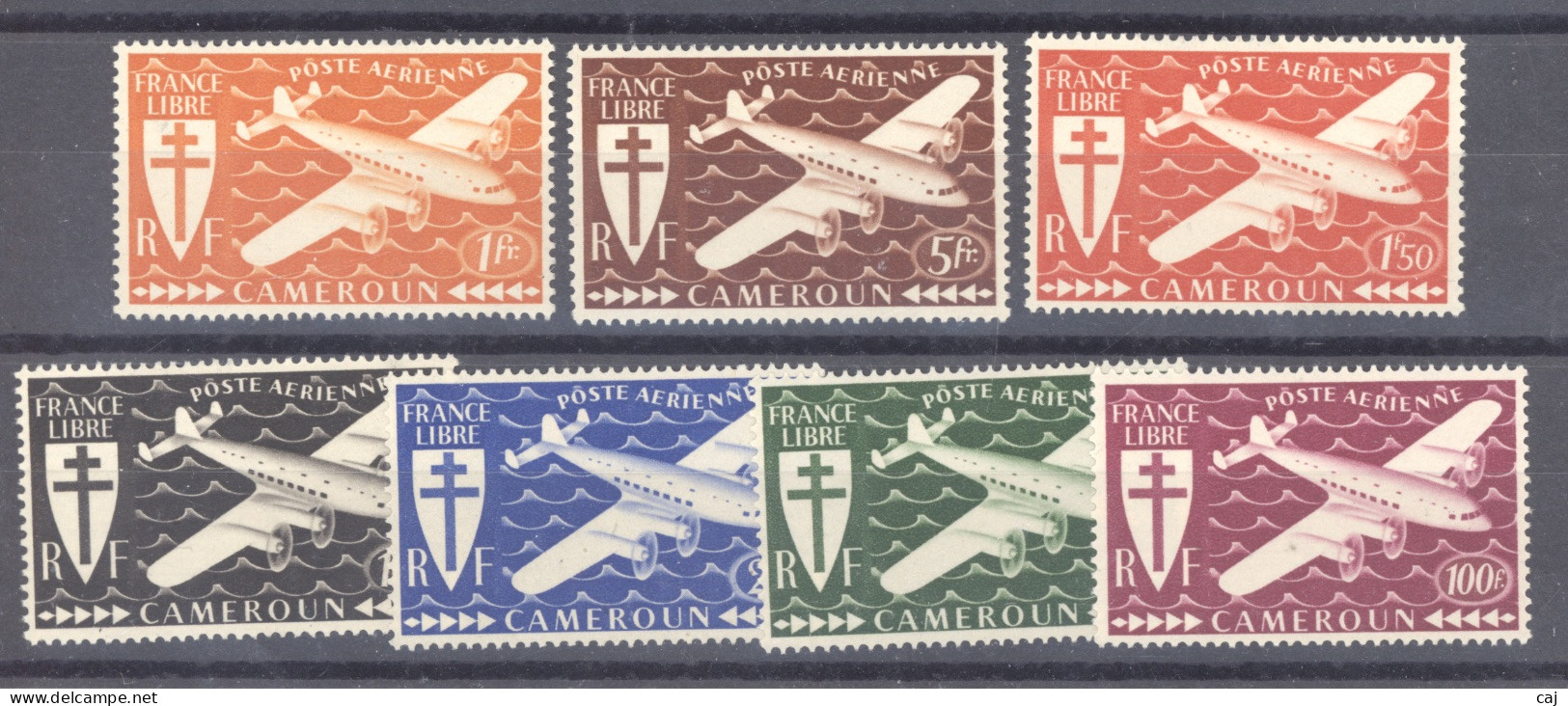 Cameroun  -  Avion  :  Yv  12-18  ** - Airmail