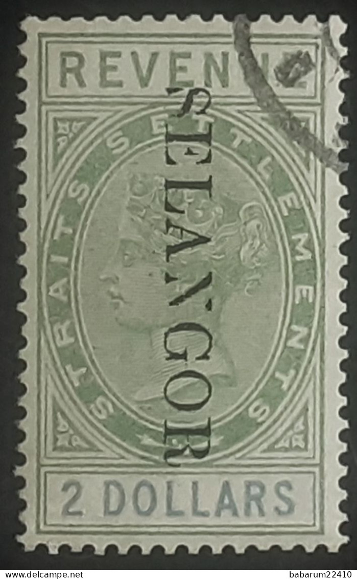 Malaya Selangor Revenue  1882 - Selangor