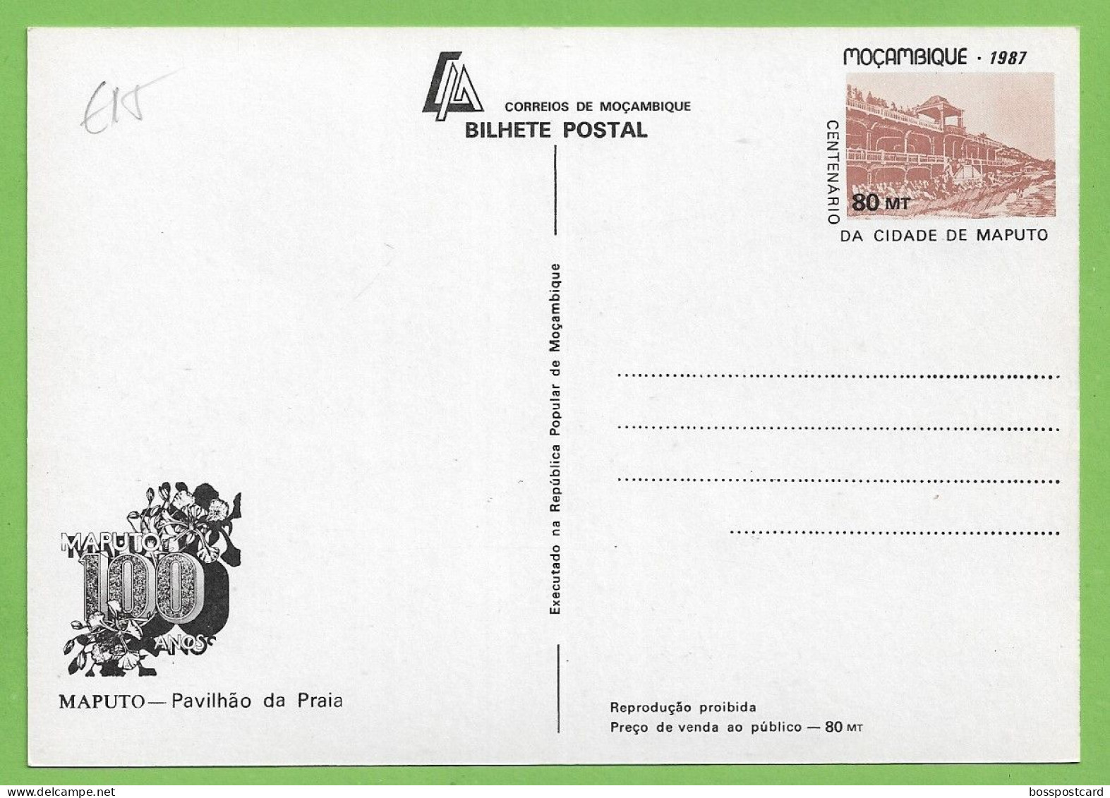 História Postal - Filatelia - Stationery - Stamps - Timbres - Ilustrador - Ilustração - Portugal - Moçambique - Mozambico