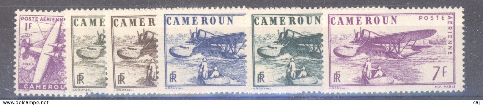 Cameroun  -  Avion  :  Yv  3-8  ** - Poste Aérienne