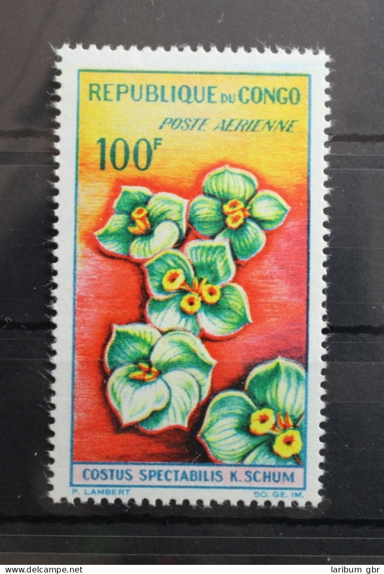 Kongo (Brazzaville) 28 Postfrisch Blumen #RZ701 - Other & Unclassified