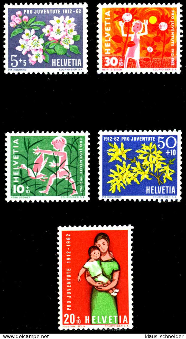 SCHWEIZ PRO JUVENTUTE Nr 758-762 Postfrisch X1AF1DA - Unused Stamps
