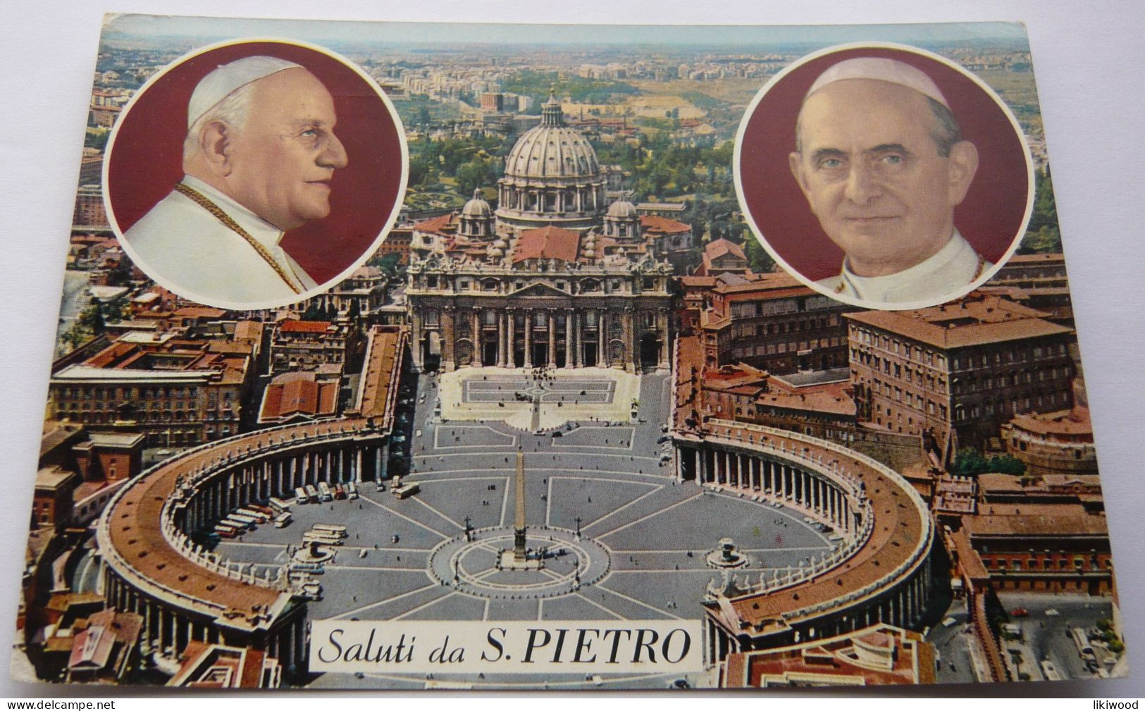 Saluti Da S. Pietro, Piazza S. Pietro, Place Saint Pierre - Vatikanstadt